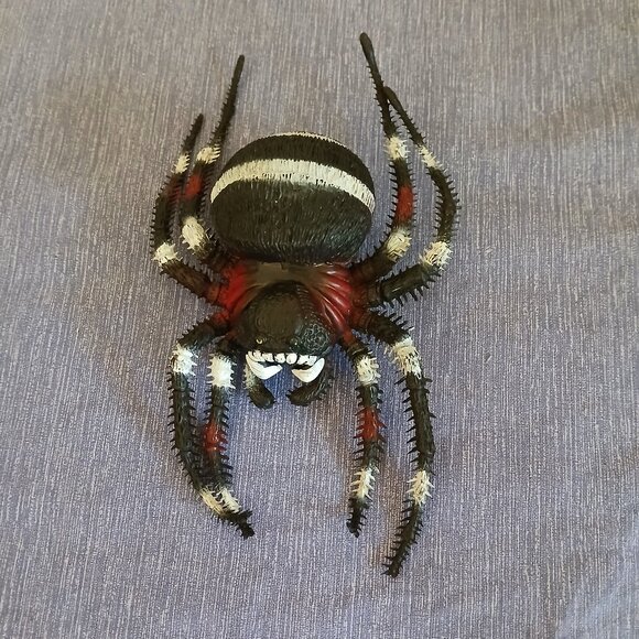 Imperial Spider Rubber Toy 1994 Vintage - Picture 1 of 2